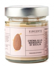 VINCENTE VASO GR.180 CREMA MANDORLA